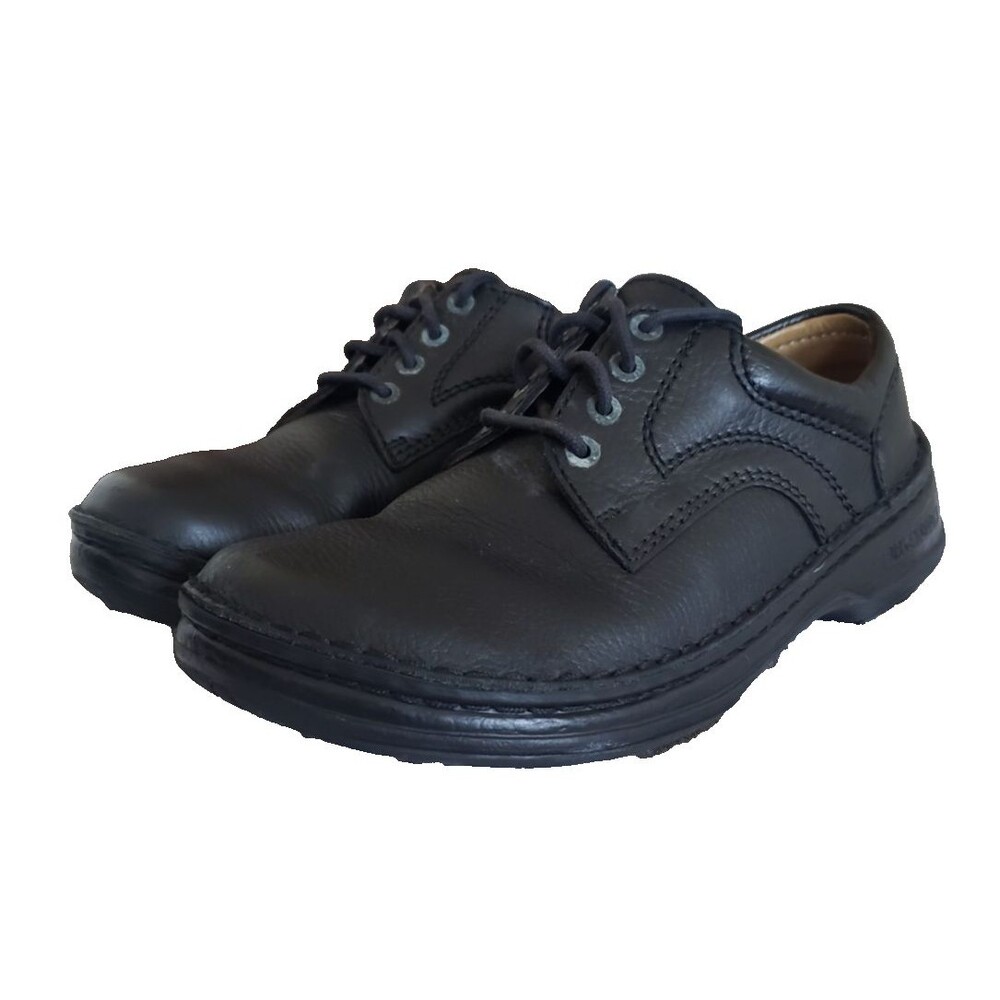 Footprints By Birkenstock Shoes Unisex Size 42 Mens Sz 9 Womens 11 Black Leather